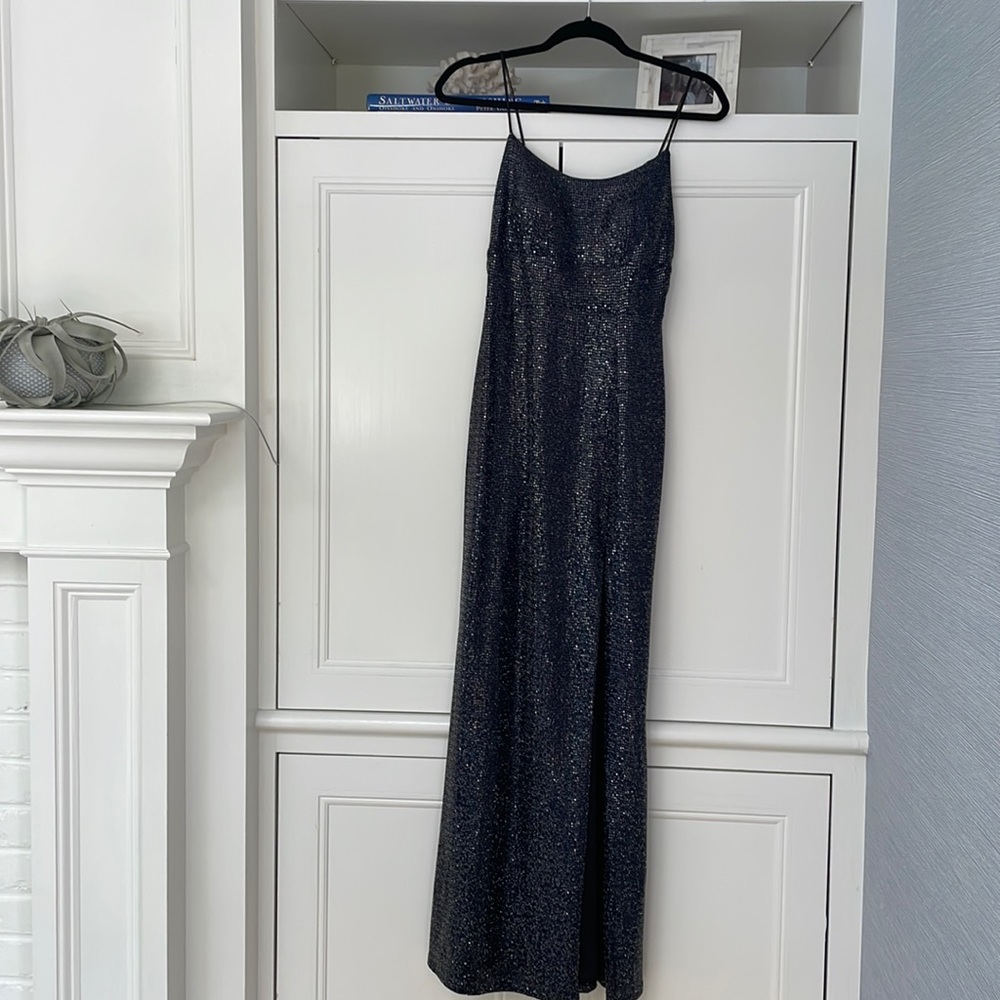 Aqua Dresses Gown